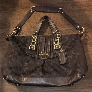 Coach Ashley brown bag